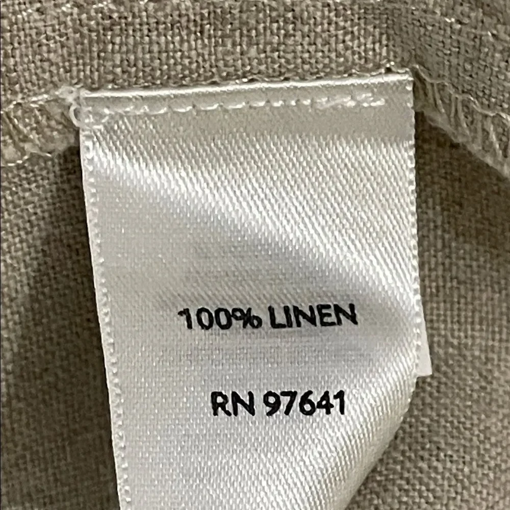 J. Jill Love Linen Flax Shift Dress Womens Size Medium Missy Minimalist